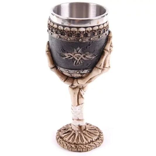 Gravenoir - Skull Goblet with Ghostly Hand Design