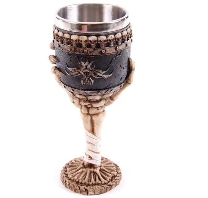 Gravenoir - Skull Goblet with Ghostly Hand Design